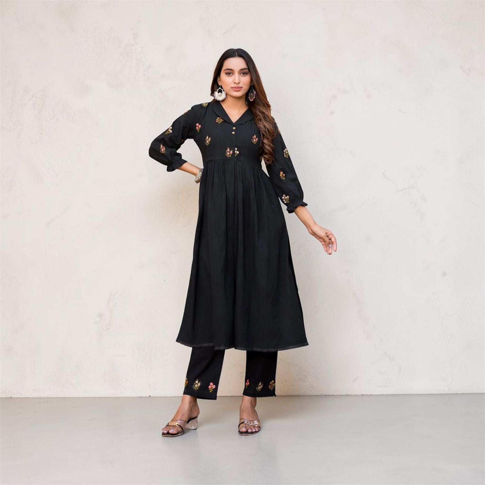Elegant Black Coord Set