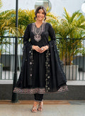 Festive Vichtra Silk Kurta Set